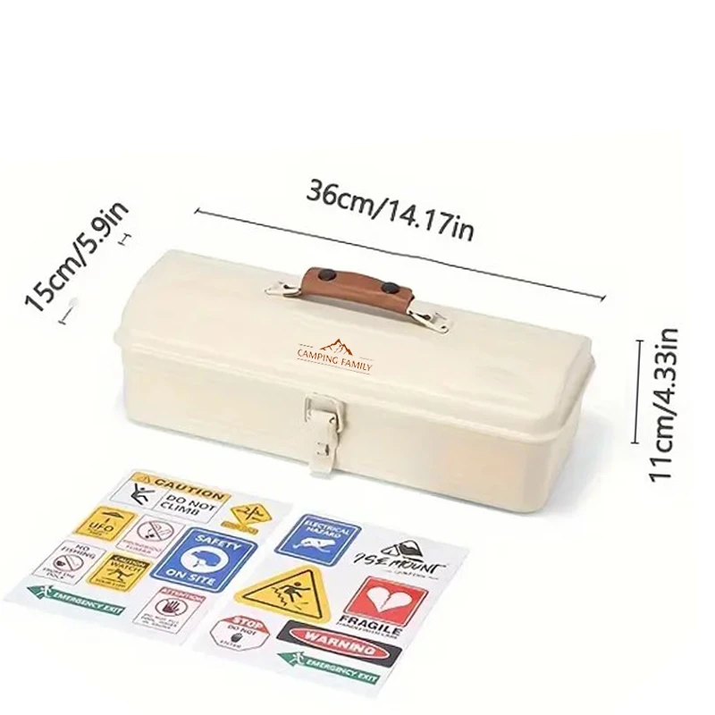 صندوق طقم عزبة الشاي المتكامل للرحلات – موديل CM-48312 من Camping Family جاي