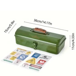 صندوق طقم عزبة الشاي المتكامل للرحلات – موديل CM-48312 من Camping Family جاي