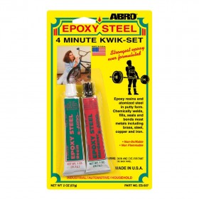 Abro Epoxy Steel 4 Min Kwik-Set