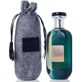 عطر موسى رمادي أو دي بارفان سبراي 100 مل (3.4 أونصة) من أرض الزعفران | مزيج منعش يدوم طويلاً من العناصر الخضراء اللطيفة.
