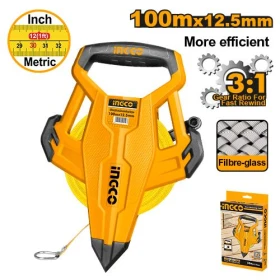 INGCO Fibreglass Measuring Tape 100M