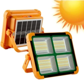 100W Solar Powered Portable LED Light