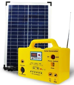 Solar generated lighting system