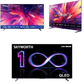 Skyworth 100 Inch QLED UHD-4K Android Smart Tv