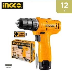 Ingco - Cordless Drill Li-ion CDLI12415