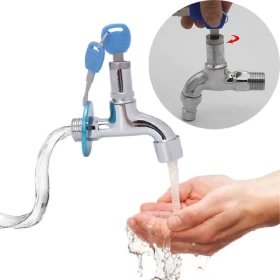 Water Tap With Lock Key