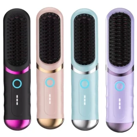 مشط تمليس الشعر اللاسلكي المحمول XY-688P