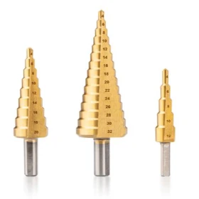 Drill bits for drilling metal