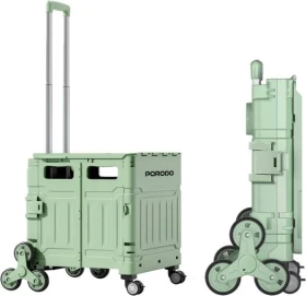 Porodo Lifestyle PD-LFST131-GN Collapsible Wagon Cart
