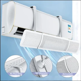 Adjustable Split Air Conditioner Deflector