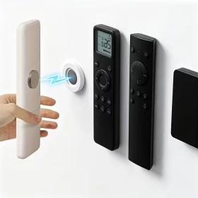 Magnetic Remote Control Holder 3pcs