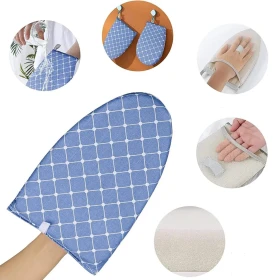 Garment steaming glove