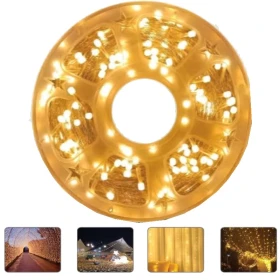 Decorative Light String with Bright Bulbs from DLC – 10 Meters – 80 Bulbs