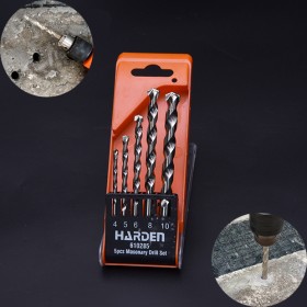 Masonery Drill Set 5Pcs Harden