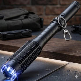 عصا صاعق كهربائي مع كشاف LED قوي – YC-1109