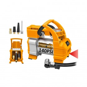 ضاغط هواء أوتوماتيكي AAC1408 ضاغط هواء , منفاخ إطارات محمول شديد التحمل مع مقياس رقمي لمضخة السيارة وإيقاف تلقائي للمركبات والدراجات وغيرها