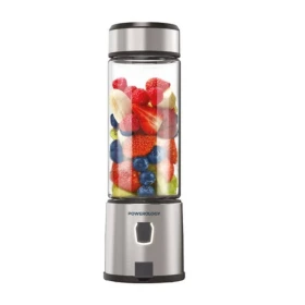 Powerology 6 Blades Portable and Rechargeable Juicer and Blender P6BPJBK