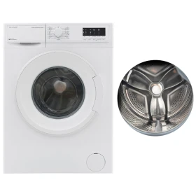 Sharp Front Load Washer, 9 KG, 1200 RPM, 15 Wash Programs