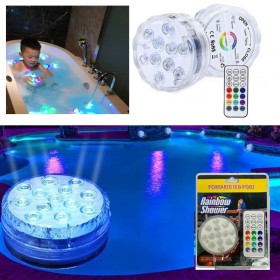 Portable LED Rainbow Shower Pod - waterproof