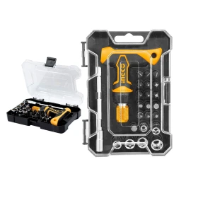 24 Pcs T-handle Wrench Screwdriver Set -  Ingco HKSDB0188