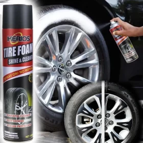 Car Tire Cleaning And Polishing Foam