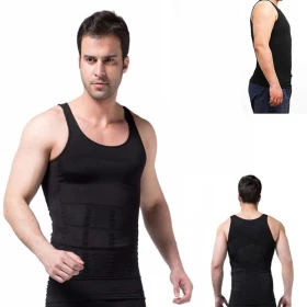 Slimming Vest For Men - Black