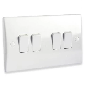 Electric Light Switch With Four Gang