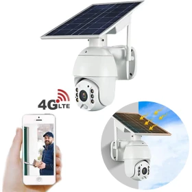 4G Solar Camera 5Mp 1080P Hd