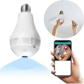 Wifi Camera -  LED Bulb Light