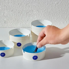 Disposable Ashtray with Self-Extinguishing Sand – Thickened Anti-Flying Ash Design for Home Use