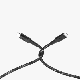 Powerology Braided USB-C To Lightning Data & Fast Charge Cable 2m