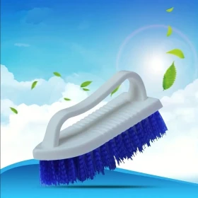 handle brush 1pc Durable Hard Bristle Scrubbing Brush, Uncharged Plastic Cleaning Tool for Laundry, Clothes, Shoes, Kitchen, Bathroom