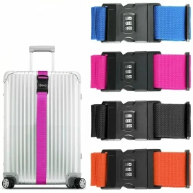 Luggage Belt With Lock - 1 PC