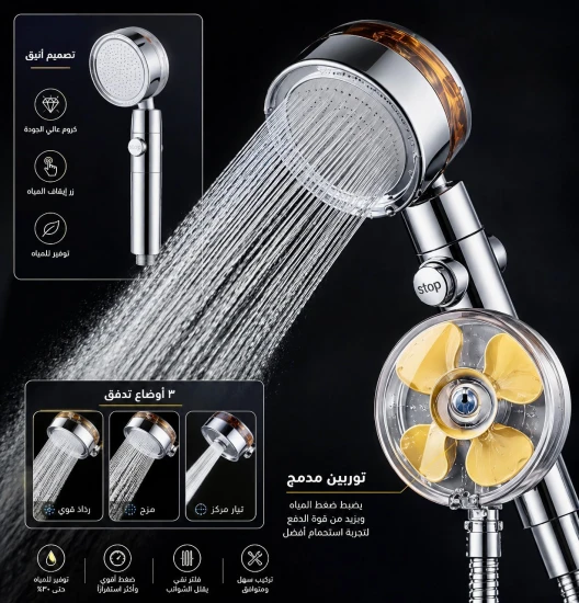 High Pressure Showerhead