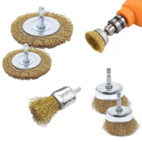 Wire Brush Set For Drill