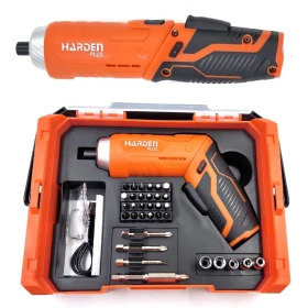 Cordless Screwdriver Set  Harden 755912 12Pcs