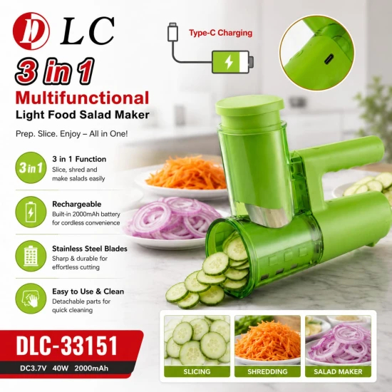 3-in-1 Multifunctional Light Food & Salad Maker