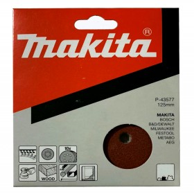 Makita Circular Sanding Paper 125 mm (10 discs)