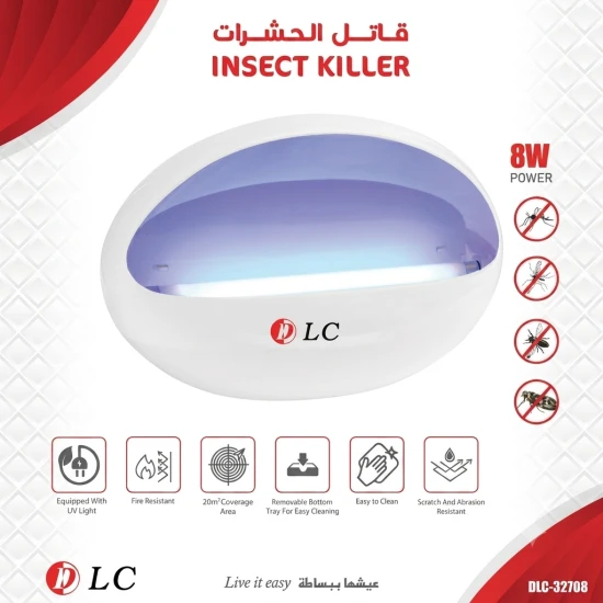 DLC 8W Electronic Insect Killer – Model DLC-32708