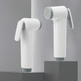 White Sprayer Head-Bidet Spray