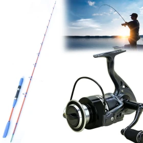Fishing Rod with Fishing Reel 180cm