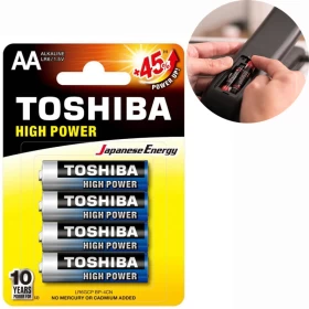 Toshiba Battery AA 4 pcs