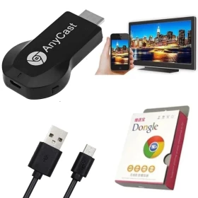 Chromecast Screen Mirrorlink Dongle - TV Adabtor