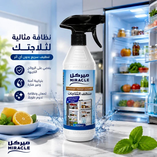 ميركل منظف و معقم خاص للثلاجه منظف الثلاجات