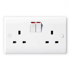 Double Switched Socket