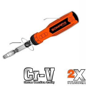 SOMAFIX SFX5358 25 PCS Ratcheting screwdriver set