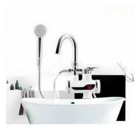 Instant hot water faucet for kitchen and kitchen sink