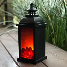 LED Fire Lantern