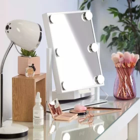 Makeup Mirror with 6 Led Lights