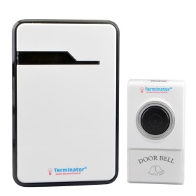 White Digital Wireless Doorbell
